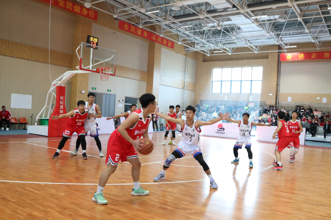 奔跑吧少年2023年繁峙县中小学篮球赛开幕